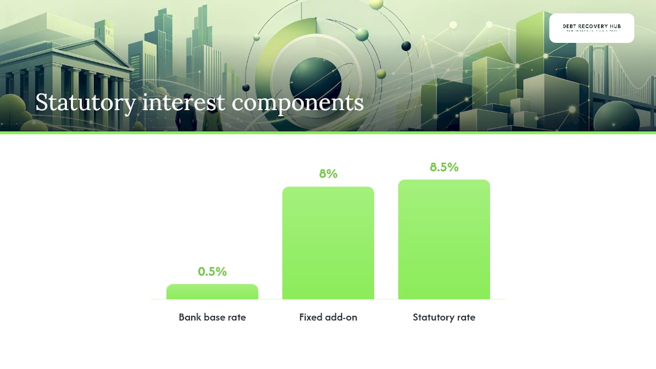 How do you calculate statutory interest correctly? — overview diagram