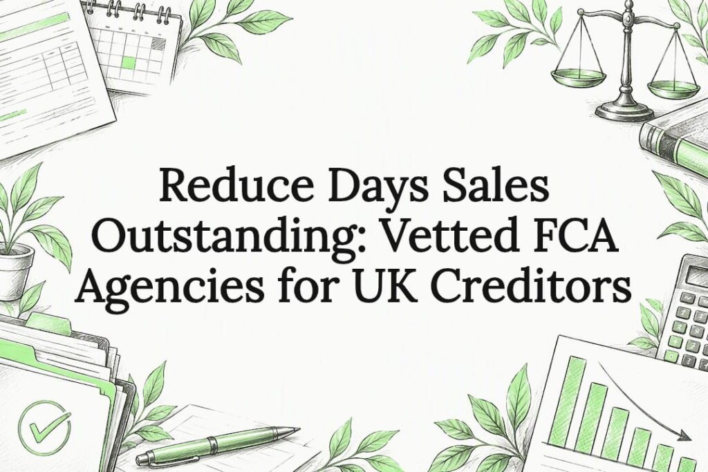 Decorative debt recovery title card